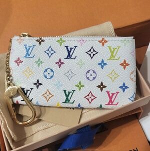 Louis Vuitton Multicolor Monogram Key Pouch
